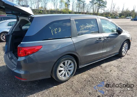 2019 Honda Odyssey Lx from USA, damaged, VIN 5FNRL6H24KB102011